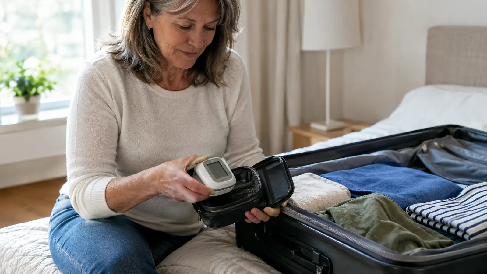 Packing the Omron Gold Wrist Monitor for Every Trip